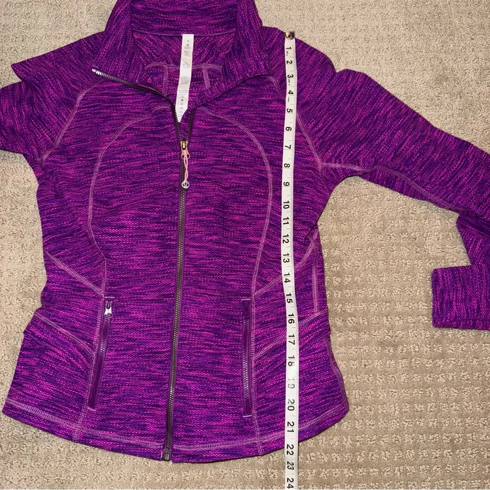 Lululemon Hustle In Your Bustle Jacket Purple Size 8 - Picture 12 of 13